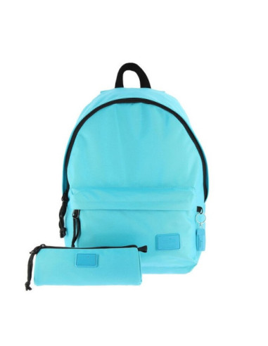 PACK MOCHILA + ESTUCHE COLOR AZUL - KALEX TOTTO...