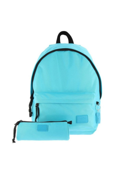 PACK MOCHILA + ESTUCHE COLOR AZUL - KALEX TOTTO MA04COM093-22100-Z95