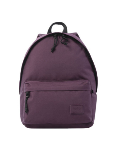 PACK MOCHILA + ESTUCHE COLOR MORADO - KALEX...