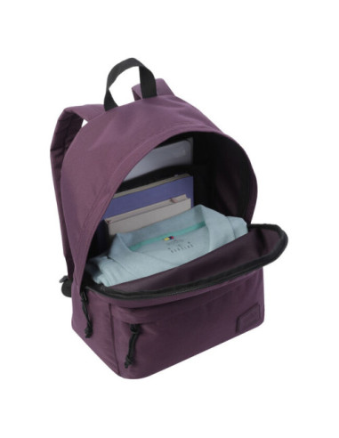 PACK MOCHILA + ESTUCHE COLOR MORADO - KALEX...