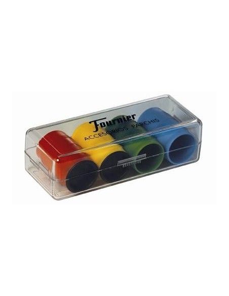 FICHAS PARA PARCHIS Y CUBILETES 4 JUG FOURNIER