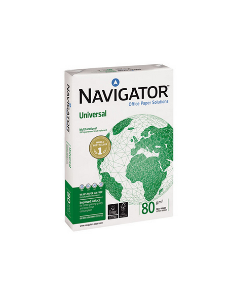 PAQUETE 500H PAPEL 80GR A3 NAVIGATOR CIE169 40003925