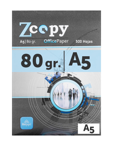 PAQUETE 500H PAPEL 80GR A5 ZCOPY CIE 146 A5ZCOPY80GR