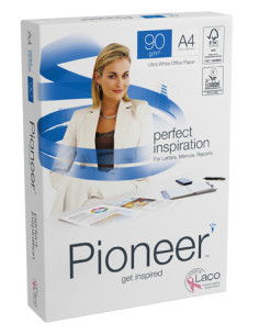 PAQUETE 500H PAPEL PERFECT PREMIUM 90GR A4 PIONEER CIE 169 PNR0900073