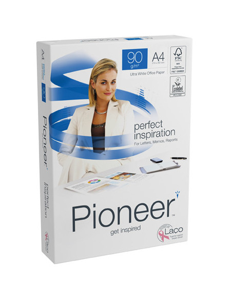 PAQUETE 500H PAPEL PERFECT PREMIUM 90GR A4 PIONEER CIE 169 PNR0900073