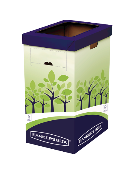 PAPELERA RECICLAJE GRAN CAPACIDAD BANKERS BOX 8049202 PAPELERA RECICLAJE GRAN CAPACIDAD BANKERS BOX 8049202