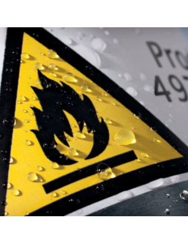 PAQUETE 10 HOJAS ETIQUETAS MUY RESISTENTES DE...