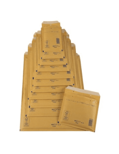 PAQUETE 10 UDS. BOLSA AIR BAG ACOLCHADA ENVIOS ESPECIALES AK-20 KRAFT AUTOADHESIVO MEDIDA INTERIOR 350X470