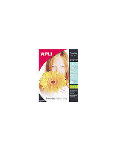 PAQUETE 100 HOJAS PAPEL 180G A4 INK GL 11475 APLI