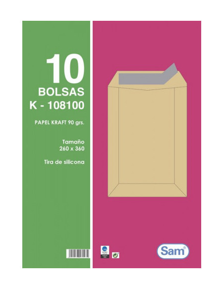 PAQUETES DE 10 BOLSAS BLANCAS