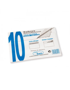 PAQUETES DE 10 SOBRES OPEN TAMAÑO 120X176  90 GRS. SAM 664911