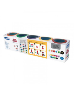 CAJA 5 FRASCOS 142GR GLITTER SOFT DOUGH NUEVO MILAN 913505G 2