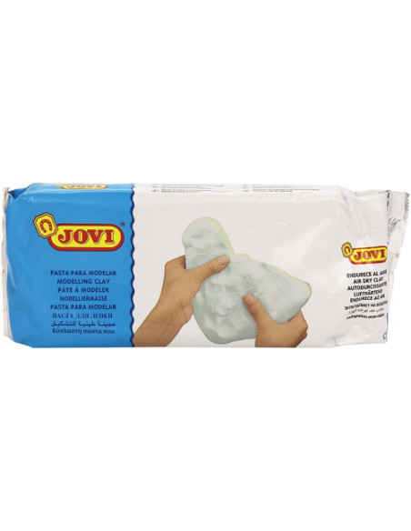 PASTILLA PASTA MODELAR AIR DRY ENDURECIBLE AL AIRE 500 G BLANCA JOVI 85