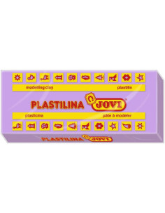 CAJA 15 PASTILLAS PLASTILINA 150 G - LILA JOVI 7114