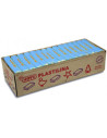 CAJA 15 PASTILLAS PLASTILINA 350 G - AZUL CLARO JOVI 7212