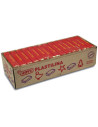 CAJA 15 PASTILLAS PLASTILINA 350 G - ROJO JOVI 7205