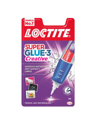 PEGAMENTO SUPER GLUE 3 CREA PEN 4GRS LOCTITE 2646189