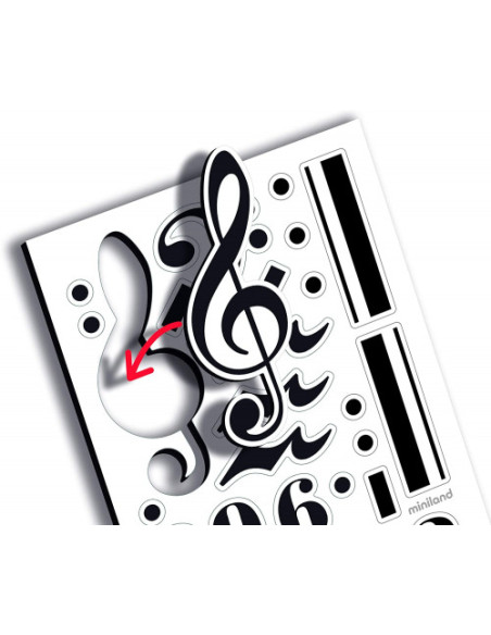 PENTAGRAM BOARD - NOTES MINILAND 94120