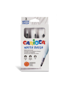 BOLSA WATER BRUSH PINCEL ACUARELABLE 3 UDS CARIOCA 43170