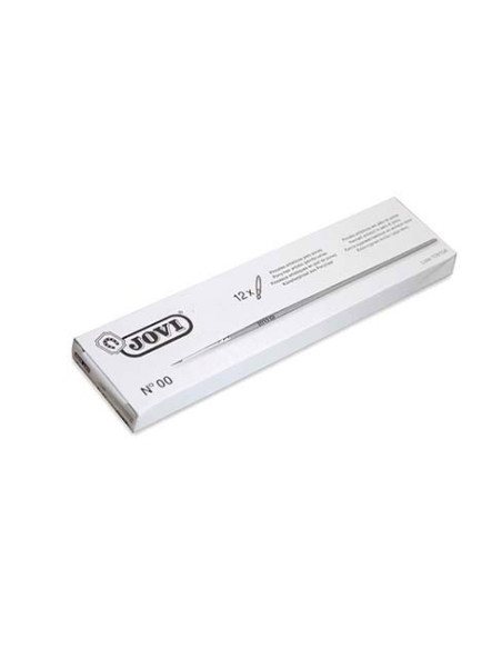 ESTUCHE 12 PINCELES ARTÍSTICOS PELO PONEY Nº 00 JOVI 8199