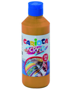 BOTELLA PINTURA ACRILICA 250 ML. ORO CARIOCA 40431/19