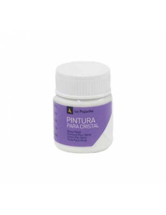 PINTURA PARA CRISTAL AL AGUA CA-01 BLANCO. 25ML LA PAJARITA 188871 2