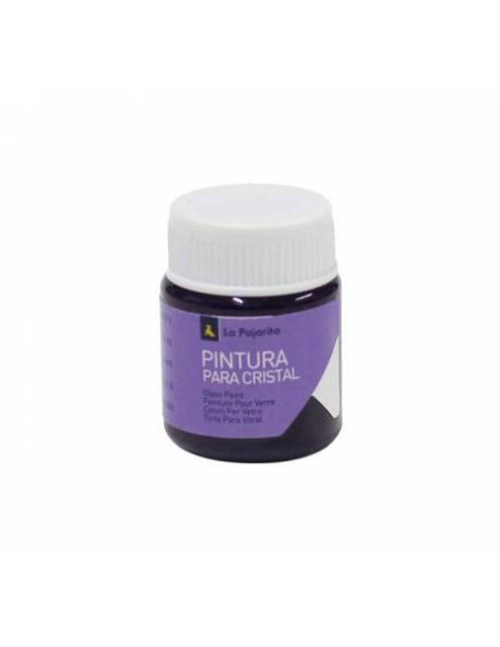 PINTURA PARA CRISTAL AL AGUA CA-05 VIOLETA. 25ML LA PAJARITA 189271