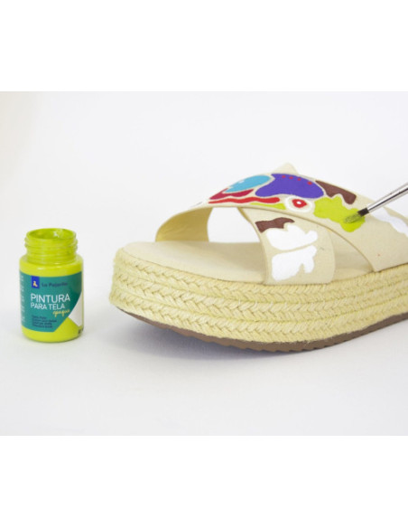 PINTURA PARA TELA OPACA TO-03 AMARILLO ORO. 35ML LA PAJARITA 207522