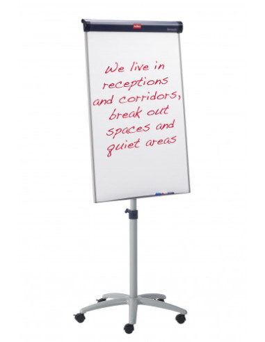 PIZARRA DE CABALLETE MAGNETICO BARRACUDA MOVIL...