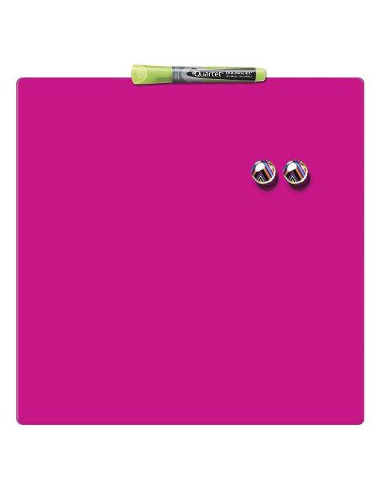 PIZARRA MAGNETICA 360X360MM FUCSIA NOBO 1903803