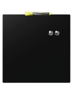 PIZARRA MAGNETICA 360X360MM NEGRO NOBO 1903774 2