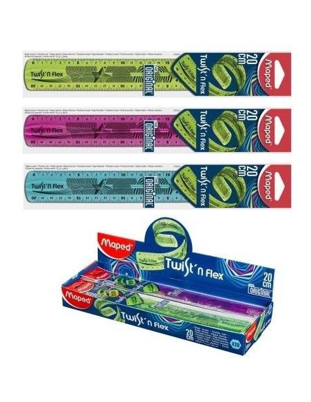 REGLA FLEXIBLE MAPET 20 CM