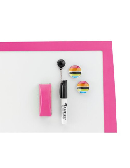 PIZARRA MAGNETICA 430X585MM MARCO AZUL NOBO 2104176