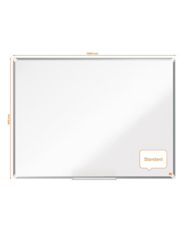 PIZARRA PPLUS ACERO LACADO 1200X900MM NOBO 1915156