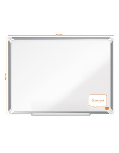 PIZARRA PPLUS ACERO LACADO 600X450MM NOBO 1915154