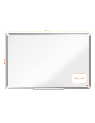 PIZARRA PPLUS ACERO LACADO 900X600MM NOBO 1915155
