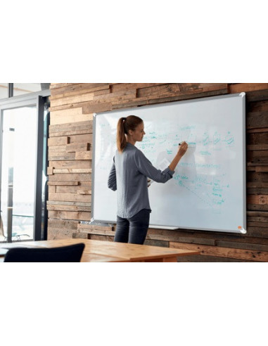 PIZARRA PPLUS ACERO LACADO 900X600MM NOBO 1915155