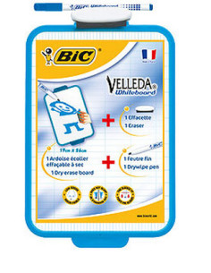 PIZARRA VELLEDA BLANCA + ROTULADOR AZUL MODELO 1721 VELLEDA 841360