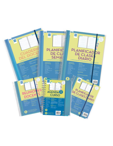 PLANIFICADOR DE CLASES DOCENTE 230X310 1 DÍA...