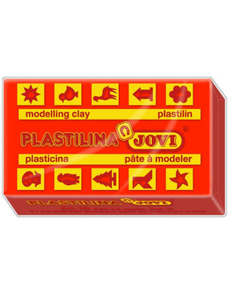 CAJA 30 PASTILLAS PLASTILINA 50 G - ROJO JOVI 7005