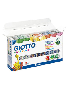 CAJA 12 PLASTILINA PATPLUME 150G GIOTTO F51190000