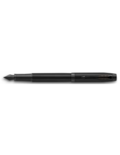 PLUMA IM CUERPO NEGRO MATE/ADORNOS NEGROS MEDIUM PARKER 2127742