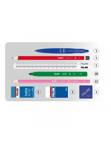 PLUMIER 2 PISOS CON CONTENIDO SUGAR DIAMOND...