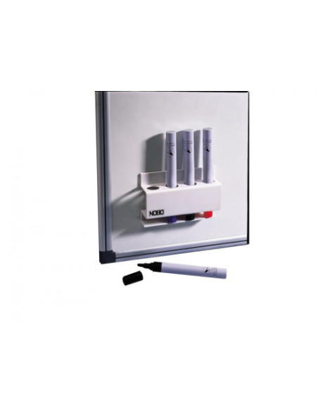 PORTA ROTULADORES MAGNETICO CAPACIDAD 4 ROTULADORES 8X12X3