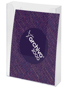 PORTAFOLLETOS MURAL PREMIUM 1/3 A4 VERTICAL 45x115x180MM ARCHIVO 2000 9006CSTP