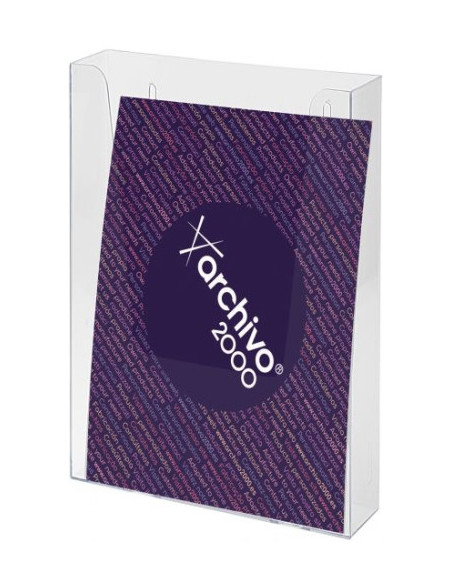 PORTAFOLLETOS MURAL PREMIUM 1/3 A4 VERTICAL 45x115x180MM ARCHIVO 2000 9006CSTP