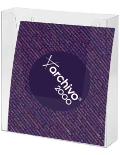 PORTAFOLLETOS MURAL PREMIUM A5 VERTICAL 45x175x180MM ARCHIVO 2000 9007CSTP
