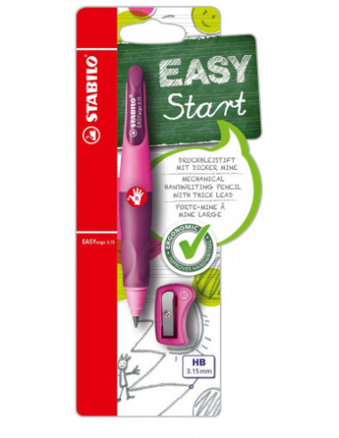 15MM. PARA DIESTROS ROSA STABILO B-46870-5
