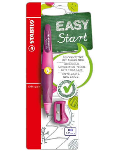 15MM. PARA ZURDOS ROSA STABILO B-46864-3