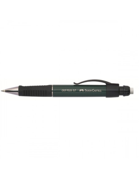 PORTAMINAS GRIP PLUS 0.7MM VERDE FABER CASTELL 130700